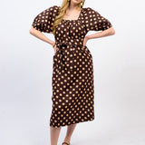 Dot Midi Dress