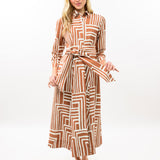 Lisa Midi Shirt Dress