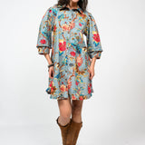 Michelle Ruffled Edges Dress
