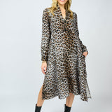 Jeanie Leopard Midi