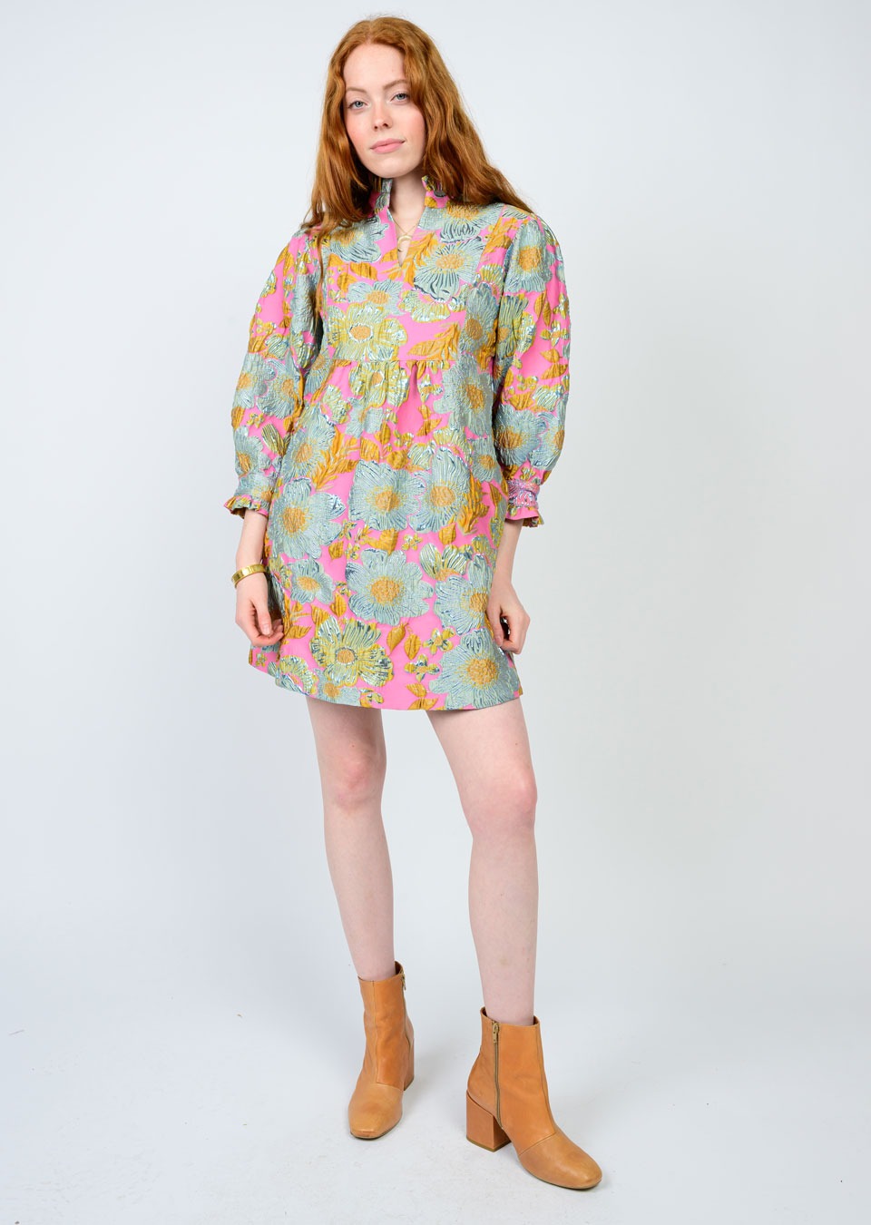 Elisia Brocade Dress