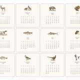 2026  Calendar with Easel
