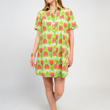 Claire Swing Shirt Dress