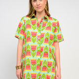 Claire Swing Shirt Dress