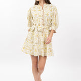 Christa Flounce Mini Dress