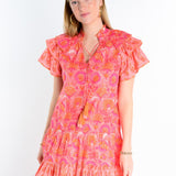 Twin Block Mini Dress