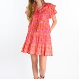 Twin Block Mini Dress