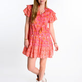 Twin Block Mini Dress