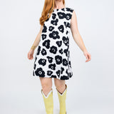 Pop Flowers Swing Dress