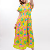 Daisy Border Dress