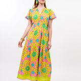 Daisy Border Dress