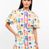 Tulips In A Row Dress