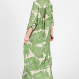 Palm Print Dress
