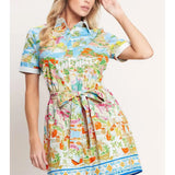 Amelia Woven Mini Dress