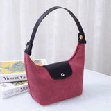 Suede Convertible Purse