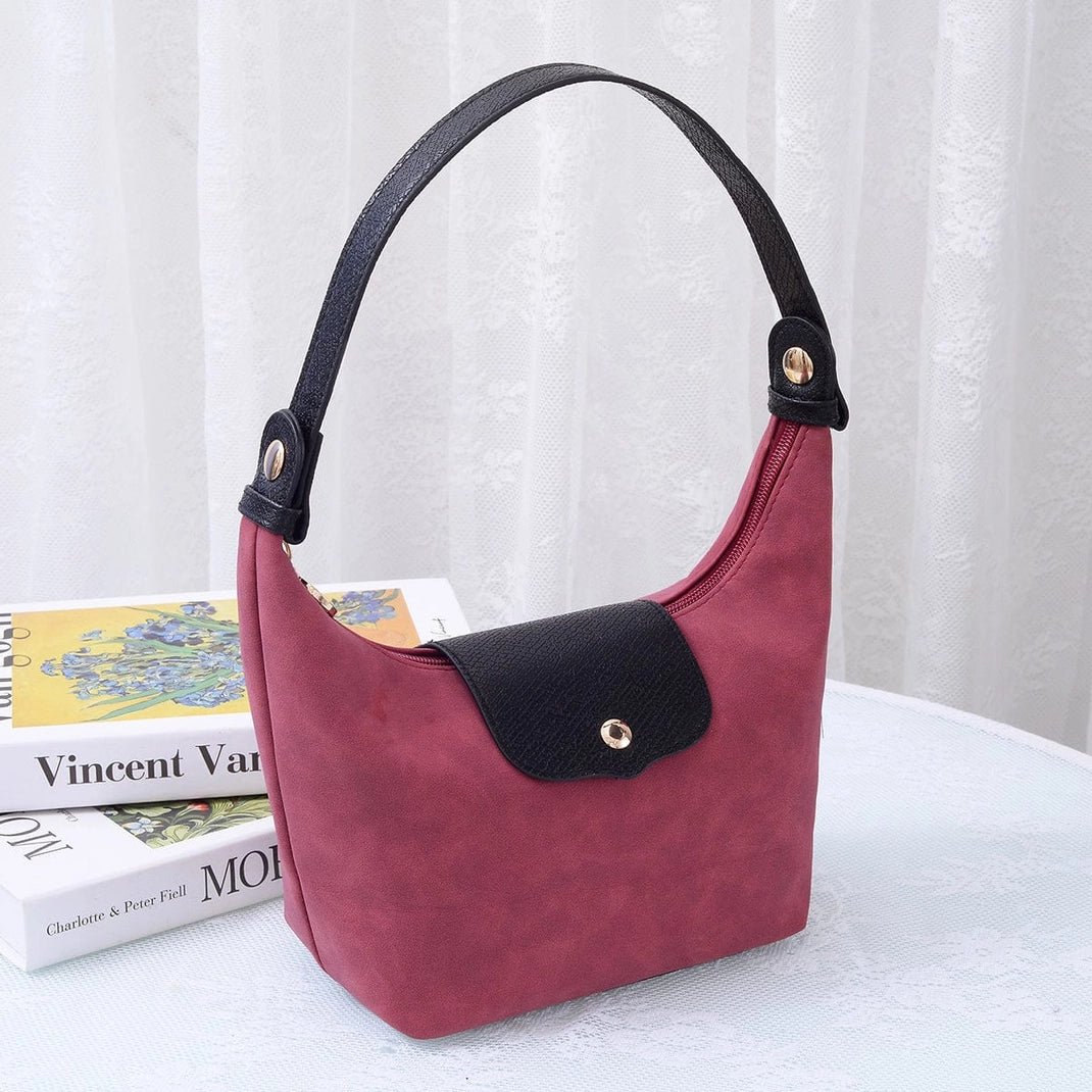 Suede Convertible Purse