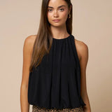 Lori Bubble Hem Tank