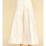 Pleated Wide Leg Pants
