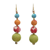 Graduated Kantha Earrings