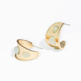 Caroline Hoop Earrings
