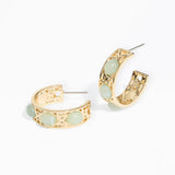 Cecilia Hoop Earrings