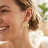 Cecilia Hoop Earrings