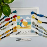 Beachball Needlepoint Kit
