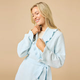 36" Ruffle Chenille Robe