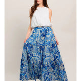 Maria Woven Maxi Skirt