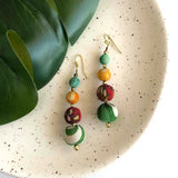 Graduated Kantha Earrings