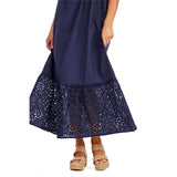 Conny Eyelet Maxi Dress