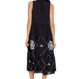 Bowden Embroidered Midi Dress