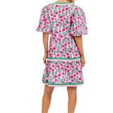 Cody Balloon Sleeve Dress