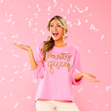 Party Queen Sparkle Sweatshirt