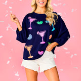 Sparkle Margarita Sweatshirt