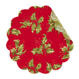 Round Quilted Placemat 17"