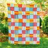 Madras Patchwork Kantha Throw