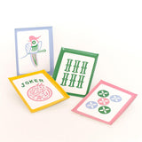 Mahjong Tiles Paper Plates
