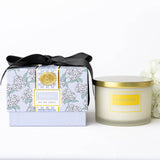 Boxed 3 Wick Hydrangea Candle