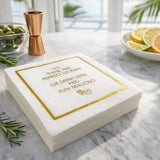 Linen-Feel Cocktail Napkins