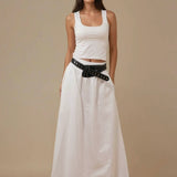 Palms Bubble Skirt