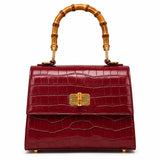 Croc Faux Leather Cross Body