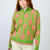 Modern Daisy Sweater