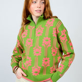 Modern Daisy Sweater