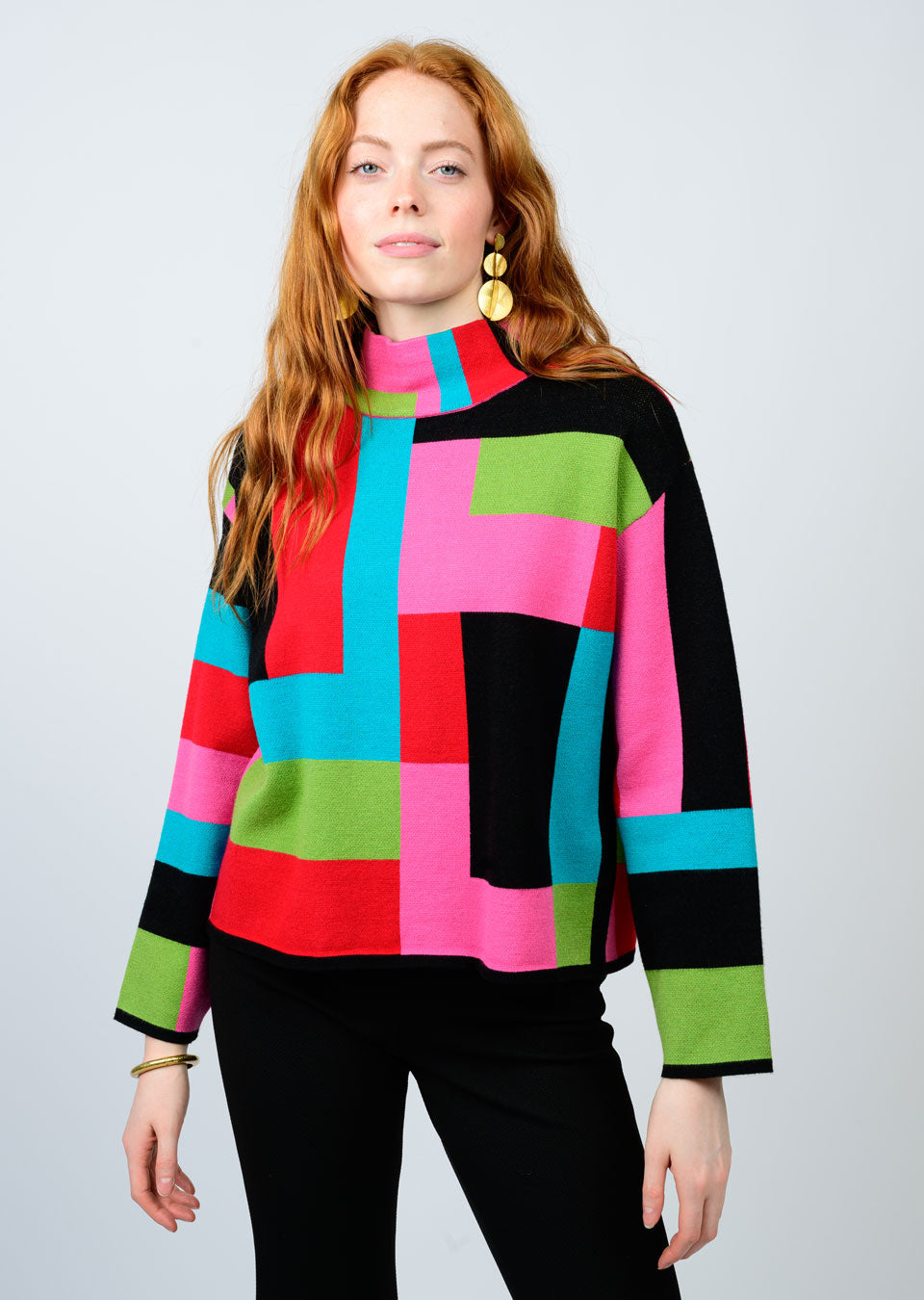 Color Block Sweater