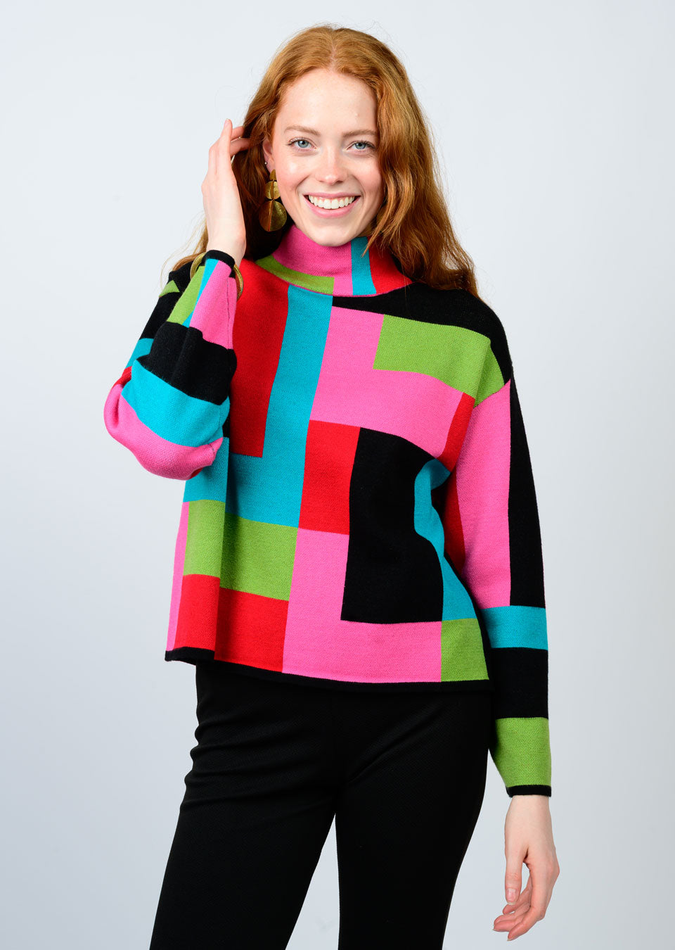 Color Block Sweater