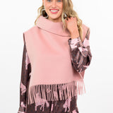 Layla Fringe Poncho