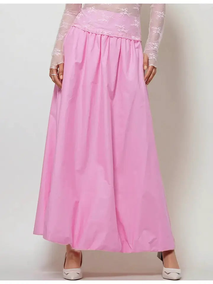 Palms Bubble Skirt
