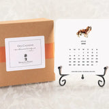 2026  Calendar with Easel