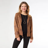 Elway Faux Leather Jacket